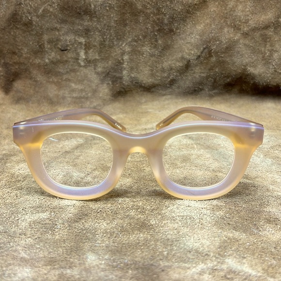 Moscot  Lemtosh Transparent Natural Tone Eyeglasses (Unisex) - Picture 7 of 9